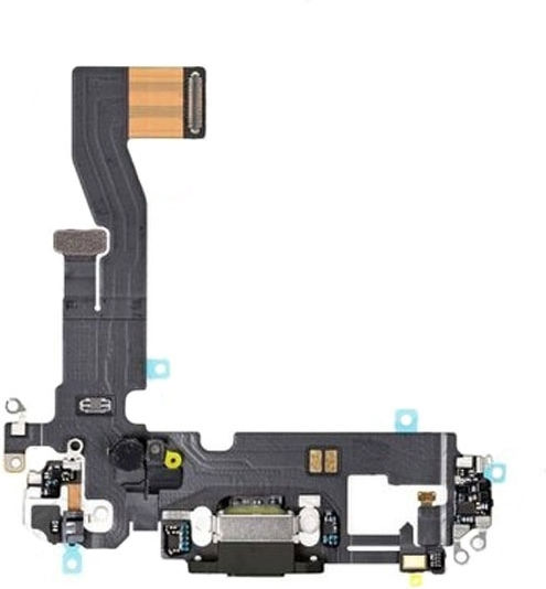 Handy Ersatzkabel Lade Flex Apple iPhone 12 12 Pro Schwarz