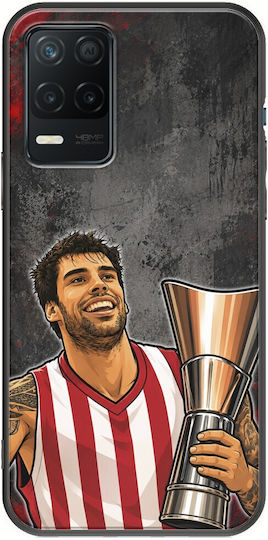 Калъф Kings Europe Legends Saint George Realme 8 5G Черен TPU Силикон