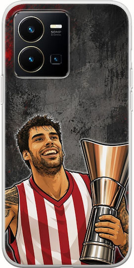 Kings Europe Legends Saint George Vivo Y35 Flexible TPU Transparent Silicone Mobile Phone Case