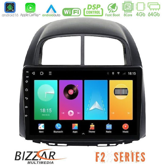 Bizzar Car Audio System for Daihatsu Sirion Subaru Justy Bluetooth USB WiFi GPS Apple CarPlay Android Auto with 10" Touch Screen
