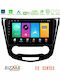 Bizzar Auto-Audiosystem für Nissan Qashqai / X-Trail mit A/C (Bluetooth/USB/Eingebautes Wi-Fi / 3G/GPS/Apple CarPlay/Android Auto) mit Touchscreen 10"