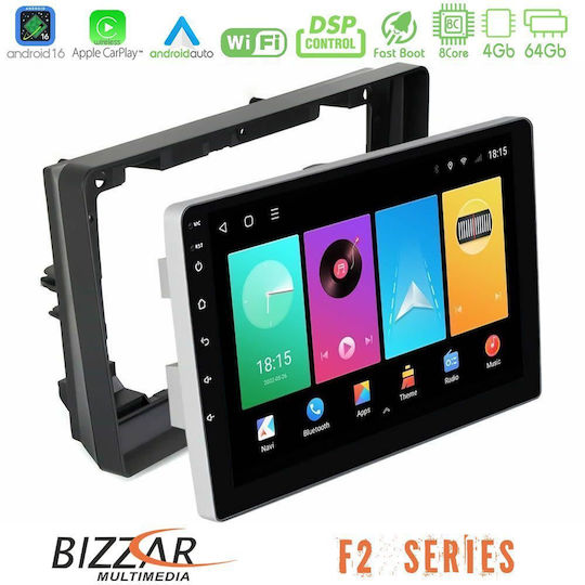 Bizzar Car Audio System for Peugeot 308 2013-2020 Bluetooth USB WiFi GPS Apple CarPlay Android Auto with 9" Touch Screen