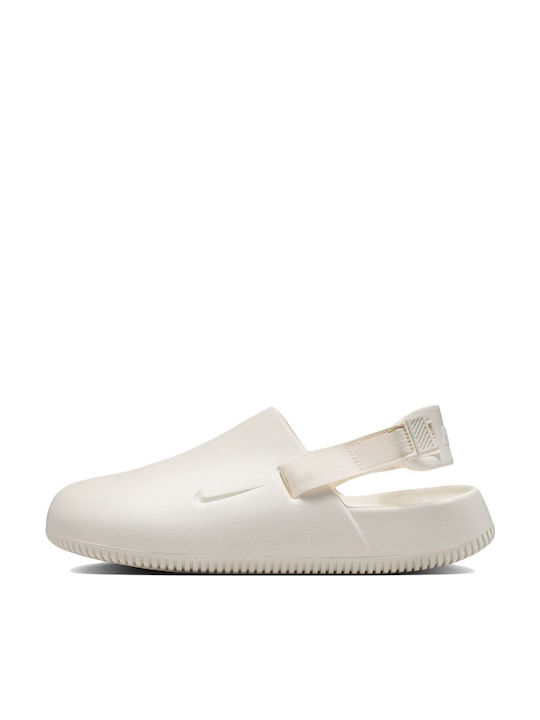 Nike Calm Damen Holzschuhe Weiß