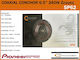 Conchord SP 62 Car Speakers Coaxial 6.5" Set with 120W RMS 2 Way