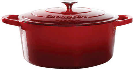 Crock-Pot Runde Gusseisen-Niederländische Ofen 4.7l
