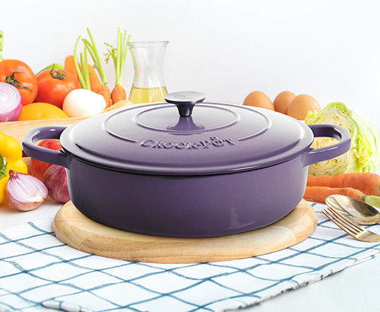 Crock-Pot Гастрономически съд Кръгъл Чугунен 4.7lt