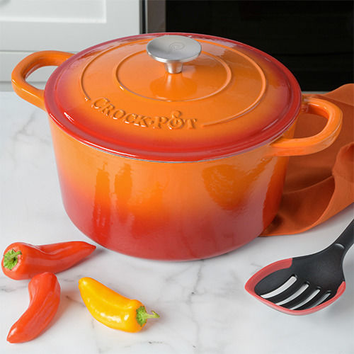 Crock-Pot Гастрономически Съд Чугунен 4.7 Л Капацитет
