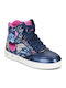 J Skylin Kinder Sneaker Hoch Anatomisch Blaue