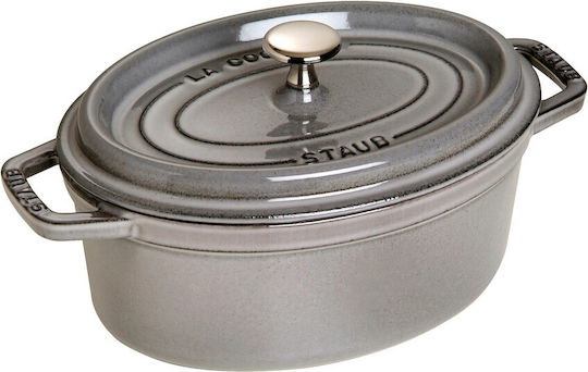 Staub Cocotte Γάστρα Οβάλ Μαντεμένια 2.35lt