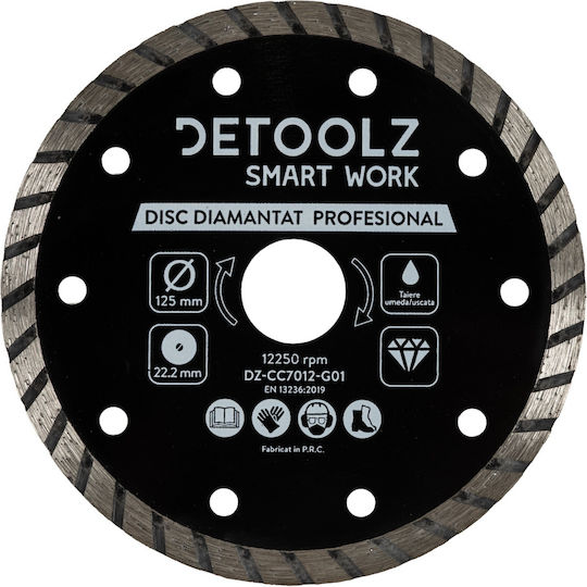 Detoolz Schleifscheibe Für Baumaterialien 125mm