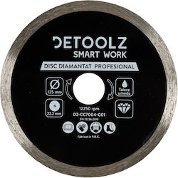 Detoolz Δίσκος Κοπής Δομικών Υλικών 125mm