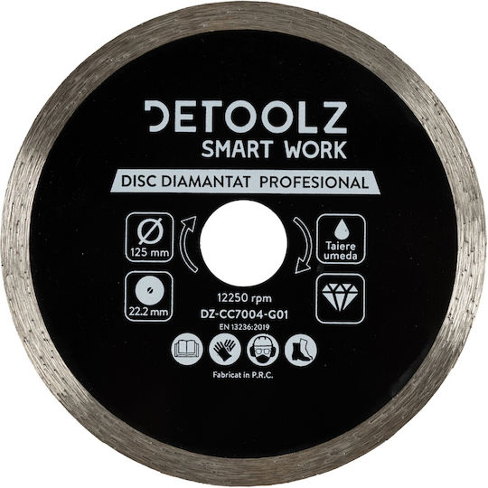 Detoolz Диск За Рязане На Строителни Материали 125mm