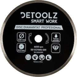 Detoolz Δίσκος Κοπής Δομικών Υλικών 230mm