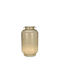 Zaros Glass Lantern Gold