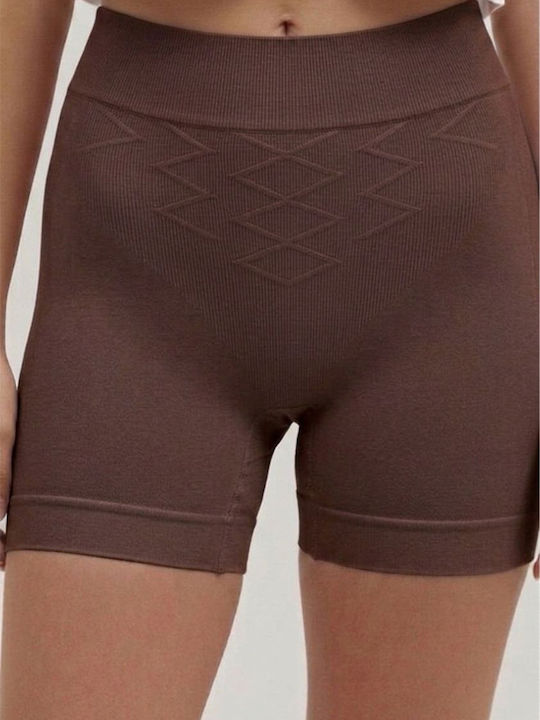 Seamless Tightening Boxer Brown