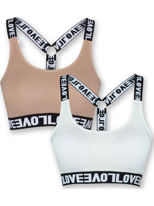 Damen Sport-BH Ohne Polsterung