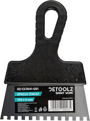 Detoolz Racletă Cu Dinți 150x6mm G01