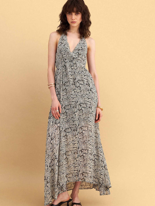 Sommer Maxi Damenkleid Mehrfarbig