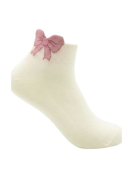 Gift-Me Women's Cream Socks Gift-Me Women's Cream Socks