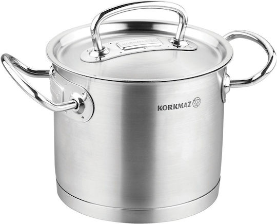 Korkmaz Proline Stainless Steel Pot Marmite 9lt / 24cm