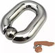 Penis Ring Selgurfos 9051282 8865-20 Pendant 304 Stainless Steel Ejaculation Delay Large