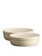 Emile Henry Bakeware Tin For Creme Caramel Ceramic 2 Pieces
