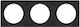 Frame Lighting Spotlight Gen 2 100x300 3xd68 Steel Black 4099854460258 Ledvance 4099854460258