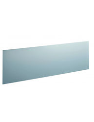 Selbstklebende Türschutzplatte Auseloxiertem Aluminium 730x150 Mm
