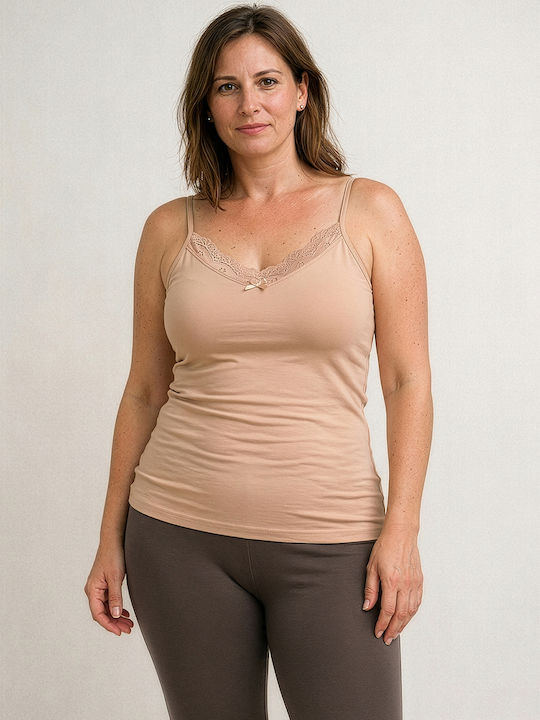 Sleeveless Cotton Women's Undershirt