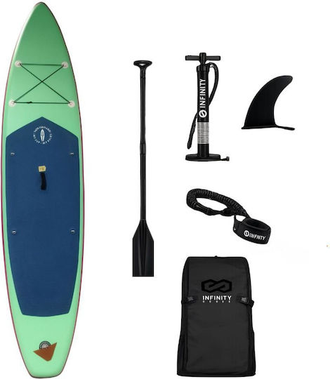 Dream House Aufblasbare SUP Board mit Länge 3,5 m Hellblau