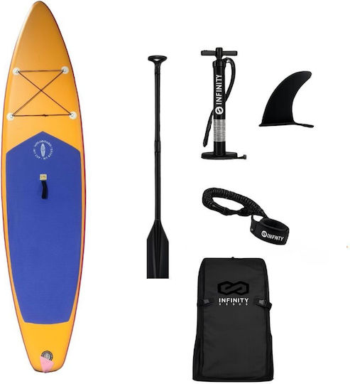 Dream House Aufblasbare SUP Board mit Länge 3,5 m Hellblau