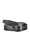 Men's Leather Double Sided Grey Belt