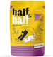 Half&half Half&half Nasses Katzenfutter für Erwachsene Katzen mit Ente, Kürbis und Fleisch 85gr