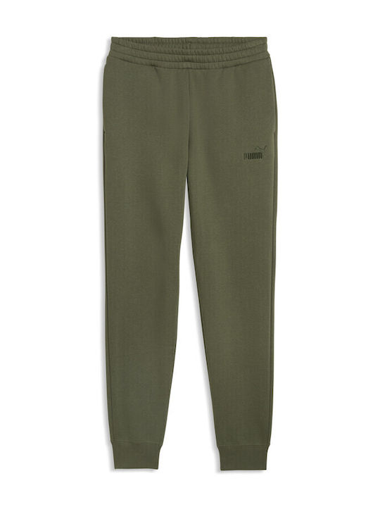 PUMA Ess No 1 Logo Παντελόνι Φόρμας Χακι