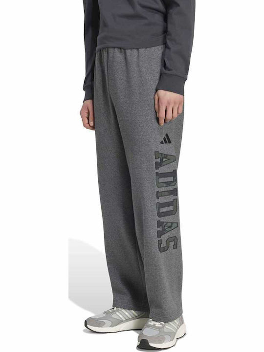 adidas Print Παντελόνι Φόρμας Γκρι