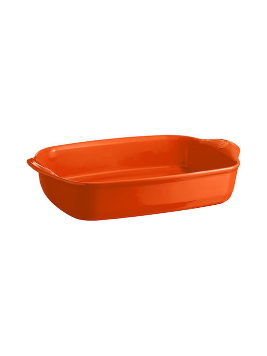 Emile Henry Vas Rectangular Rezistent La Căldură Din Ceramică 42.5x28cm