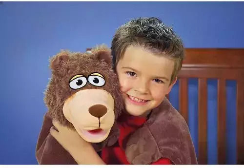 Одеяло Cuddle Uppets Кафяво 100x70см.