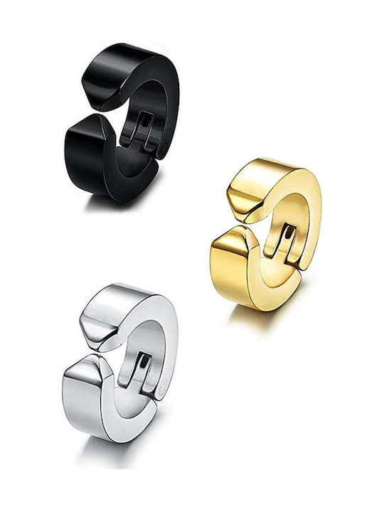 Set Men's Titanium Earrings