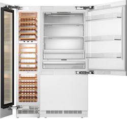 Bertazzoni Rwbm4590s5fpns Εντοιχιζόμενος Ψυγειοκαταψύκτης + Κελάρι Κρασιών Λευκό