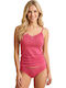 Sleeveless Cotton Pink Women's Undershirt