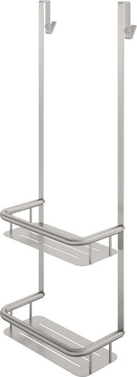 Deante Wandmontiertes Badezimmerregal Metallisch
