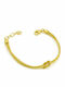 Gatsa Women's Gold Plated Silver Bracelet