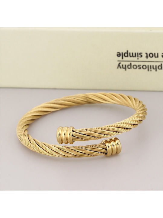 Women's Bracelet From Gold Plated Stainless Steel