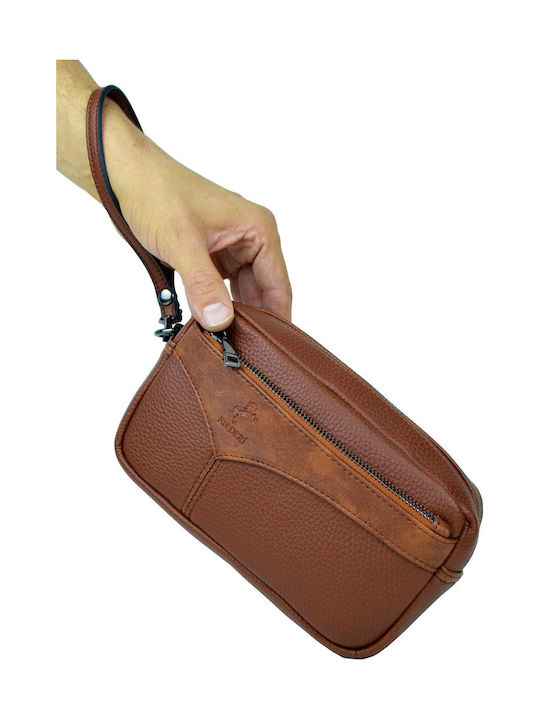 Herrenbrieftasche Reise Orange