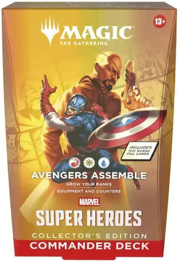Wizards of the Coast Super Heroes - Avengers Assemble Magic: The Gathering Commander-Deck