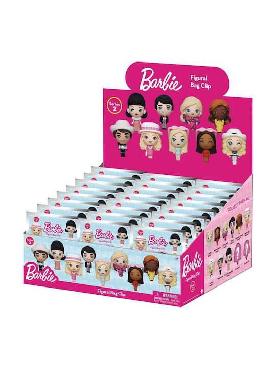 Barbie 3D Пяна Клипсове За Чанта Серия 2 Дисплей 24