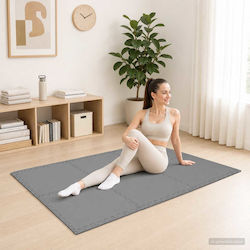 vidaXL Δάπεδα Παζλ Γυμναστηρίου 60x60cm 40τμχ Γκρι