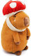 Joy-Toy Plush Capybara Mushroom