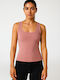 Sleeveless Pink Women's Undershirt