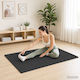 vidaXL vidaXL Gym Puzzle Mats Black 60x60cm 12 Pieces